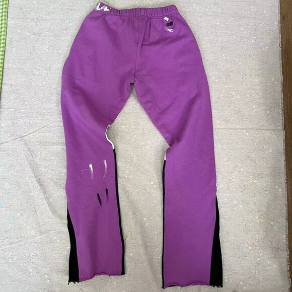 Gallery Dept Purple Unisex Flared Track Pants - Picture 7 of 7